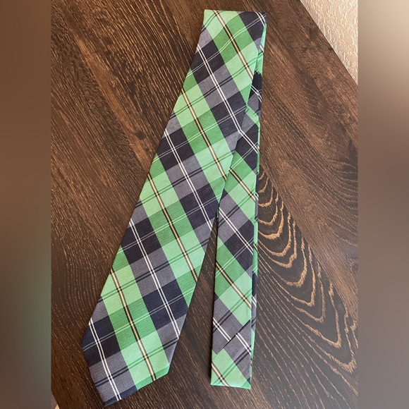 Brooks Brothers Other - Brooks Brothers Blue & Green Striped Long Men's Neck Tie